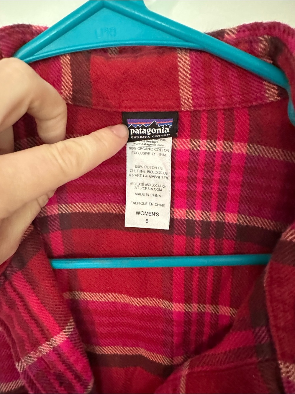 Patagonia organic cotton flannel shirt - Picture 3 of 4